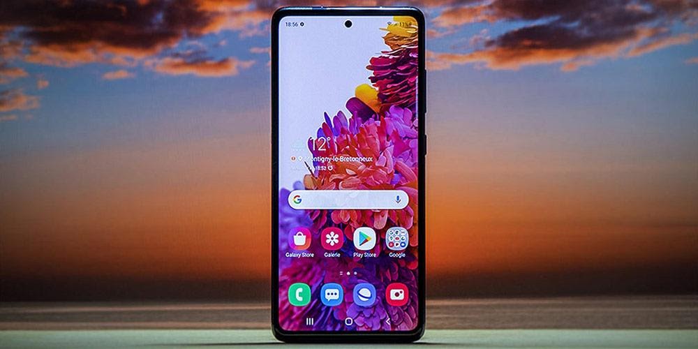 نمایشگر گوشی S20 fe 5g