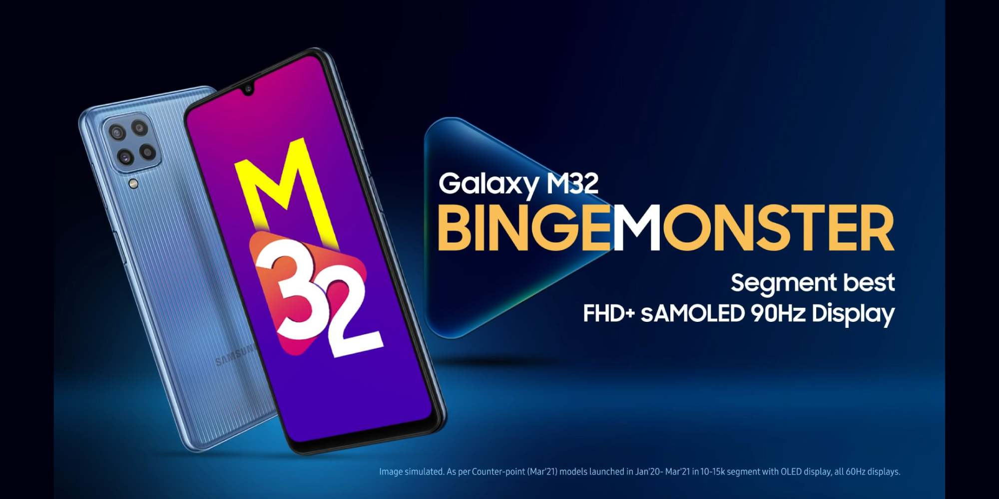 صفحه نمایش گوشی M32