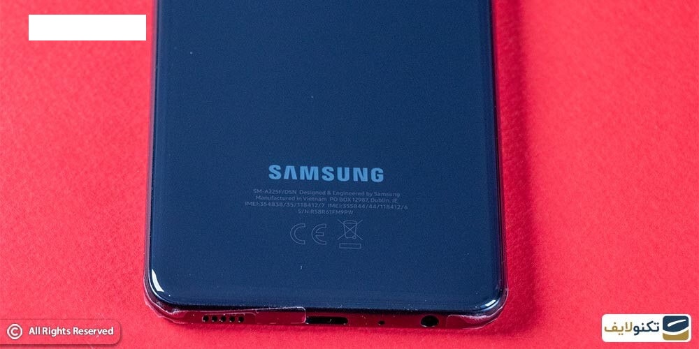 بررسی گوشی A22 سامسونگ نسخه 4G