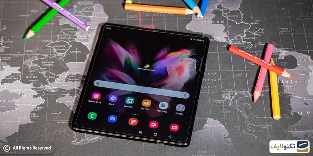 عکس گوشی Z Fold 3 سامسونگ